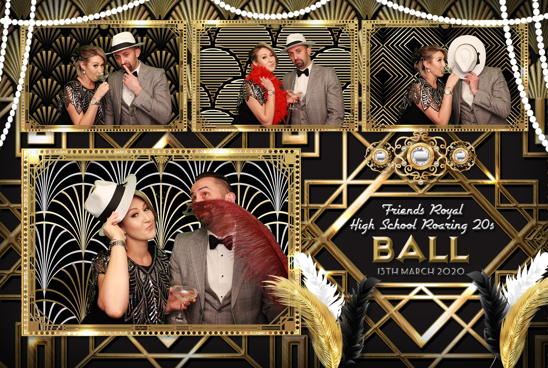 Friends Royal High School Roaring 20s Ball | View more photos from the event at gallery.myphotoboothexperience.co.uk/u/MyPhotoBoothExperienceLtd/Friends-Royal-High-School-Roaring-20s-Ball